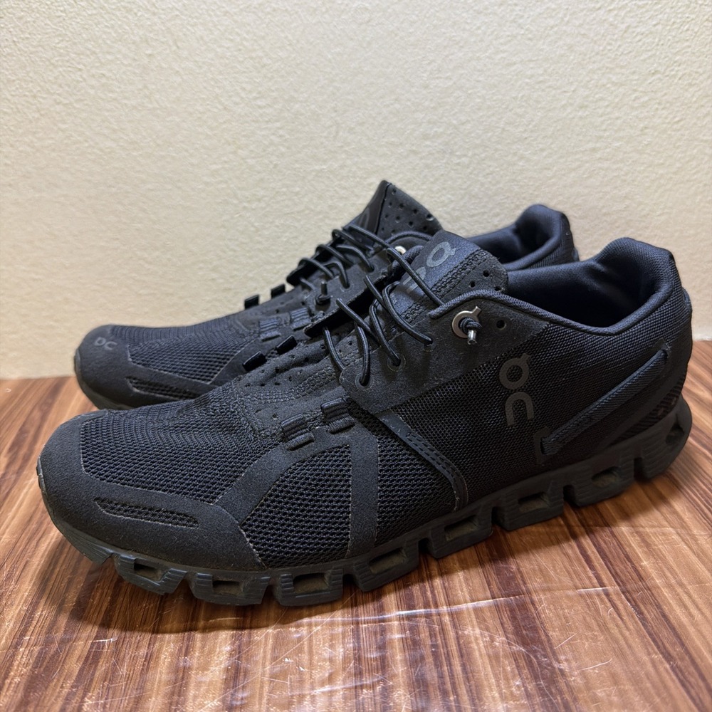 On Cloud Shoes Womens Size 9 Black CloudTec Running Sneakers Mesh Athletic